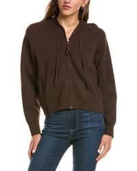 525 America 525 America Luxe Zip Front Hoodie