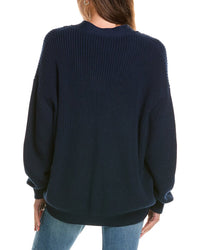 525 America Structured Stripe Cardigan