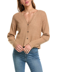 525 America 525 America Luxe Cropped Rib Cardigan