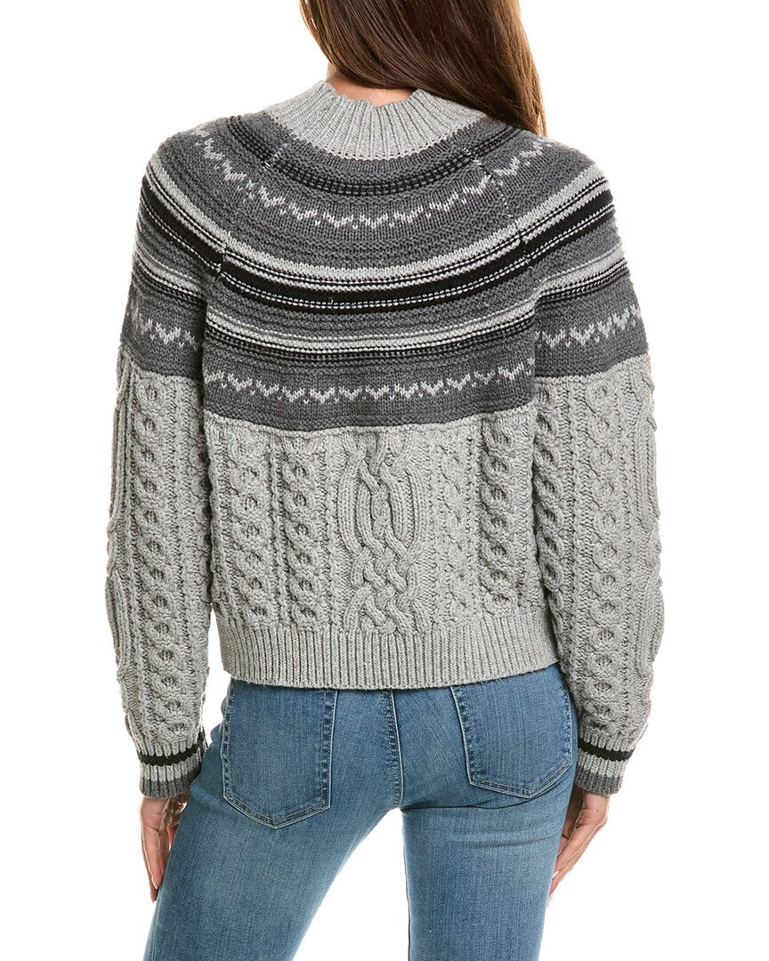 525 America Cable Wool-Blend Pullover