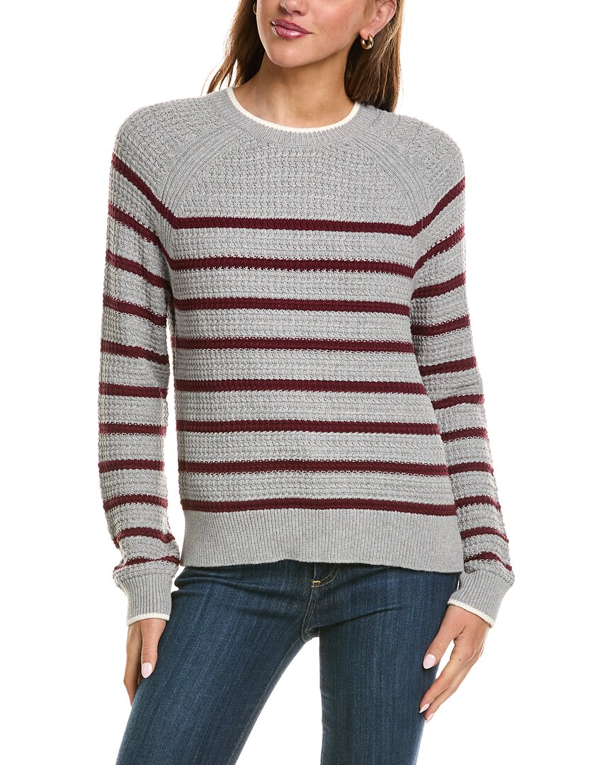 525 America Crewneck Textured Stripe Pullover