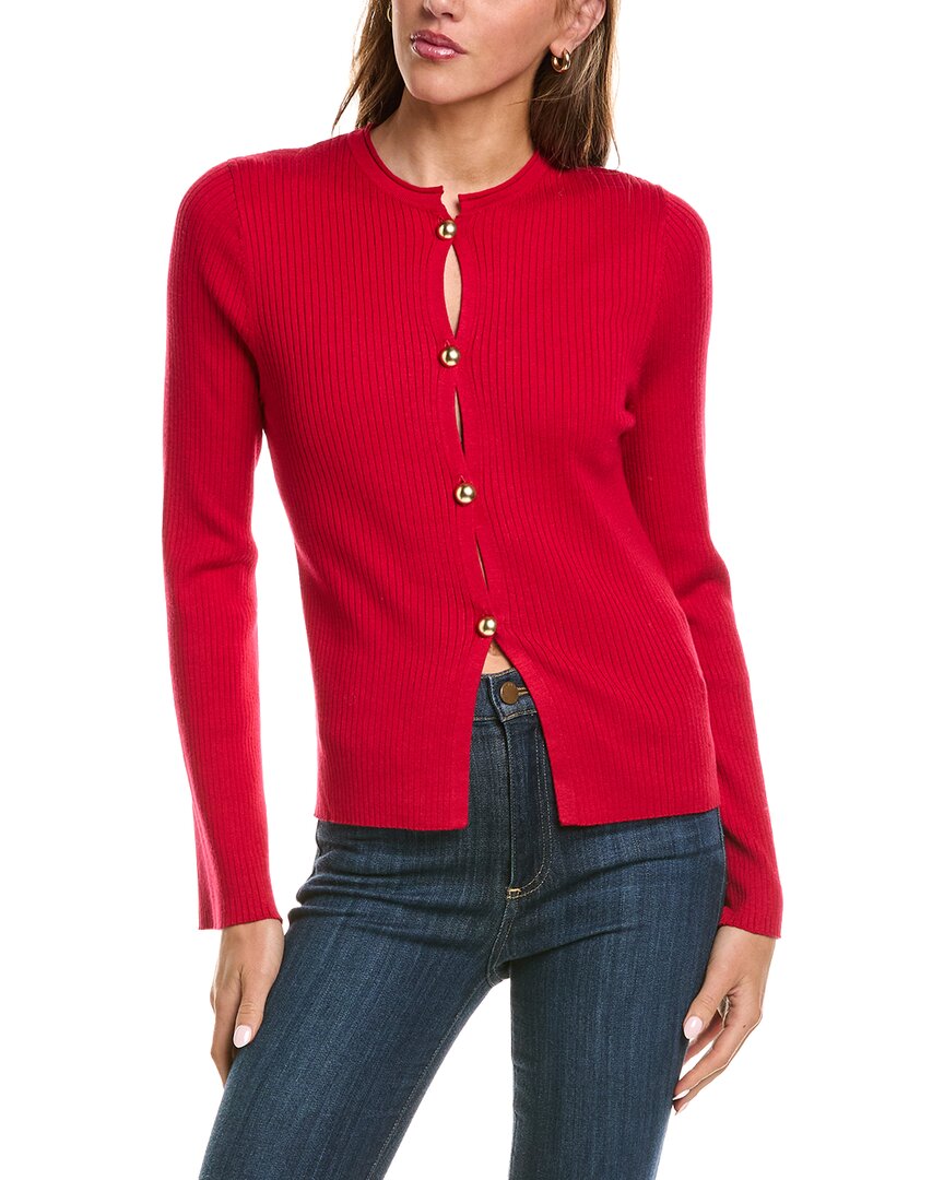 525 America 525 America Curved Front Rib Cardigan