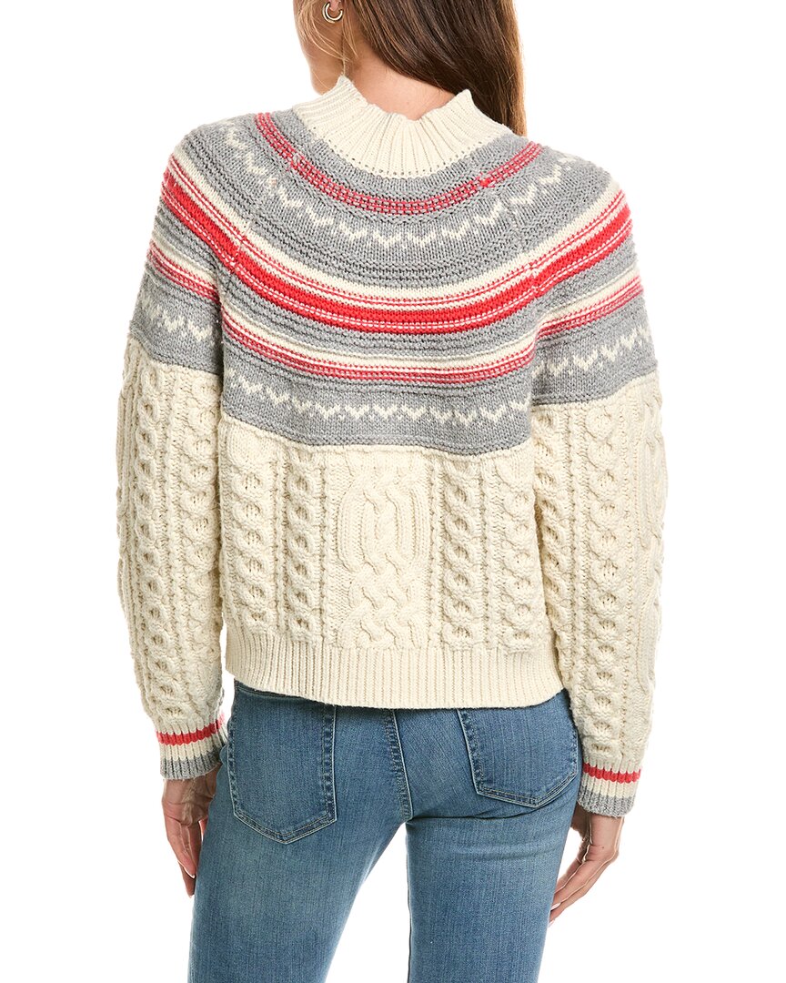 525 America Cable Wool-Blend Pullover