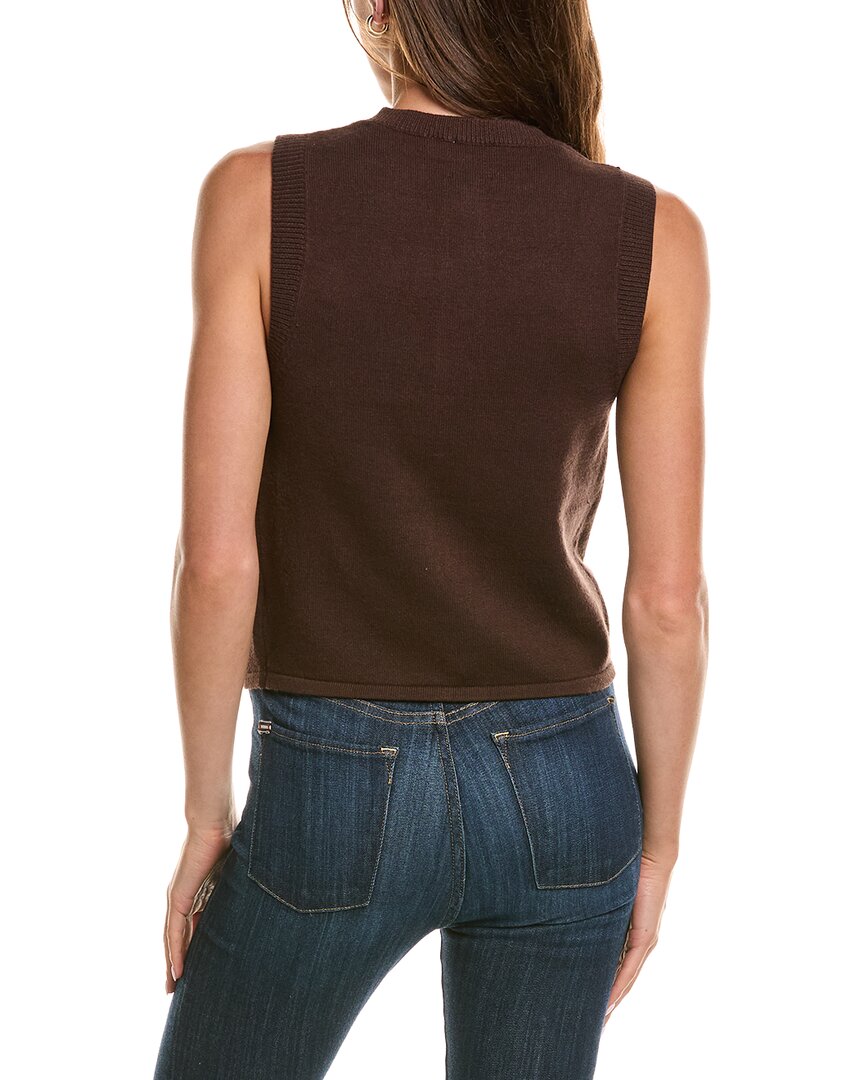 525 America 525 America Chanel Style Vest Sweater