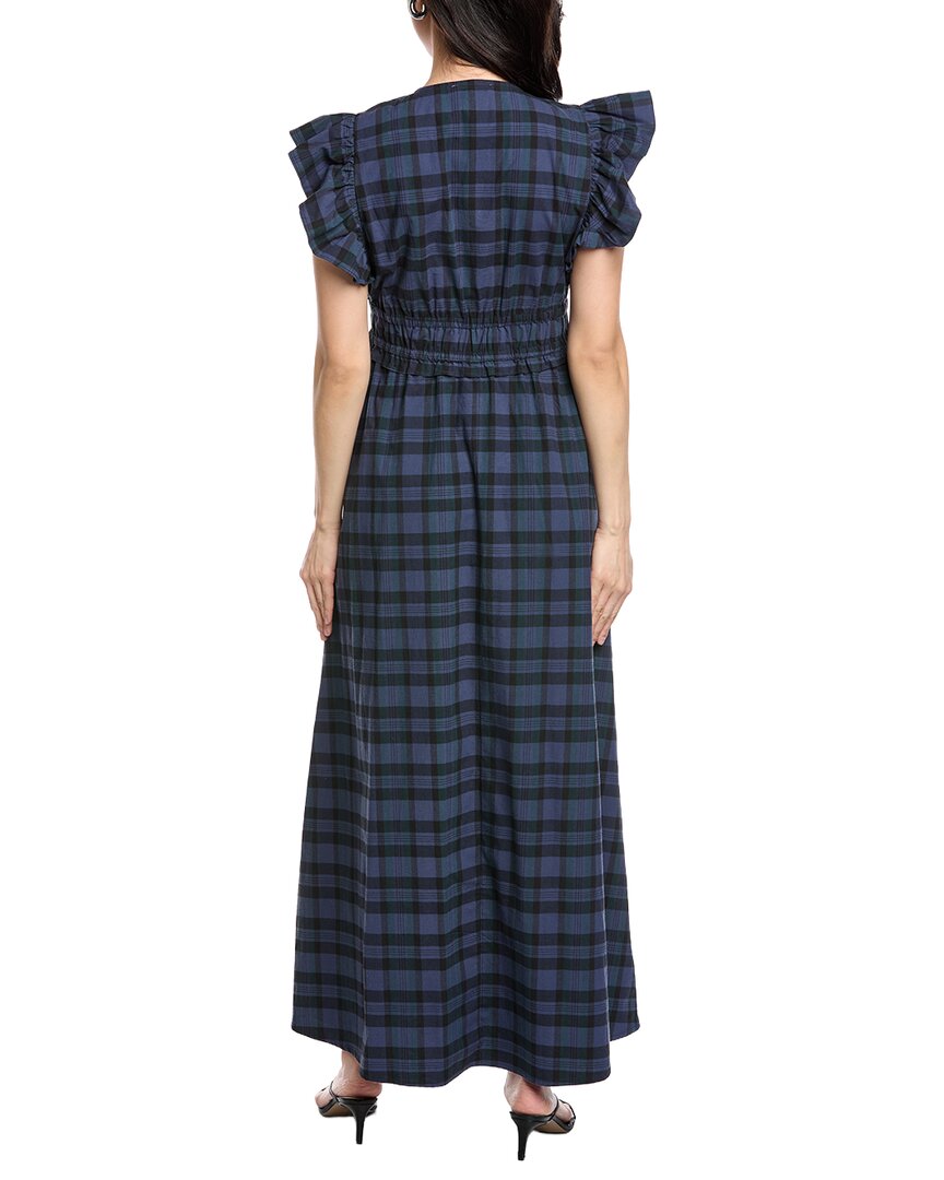 Sail to Sable Sail To Sable V-Neck Flutter Sleeve Maxi Dress