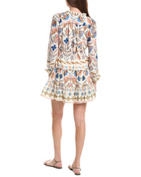 Sail to Sable Sail To Sable Long Sleeve Smocked Waist Dress