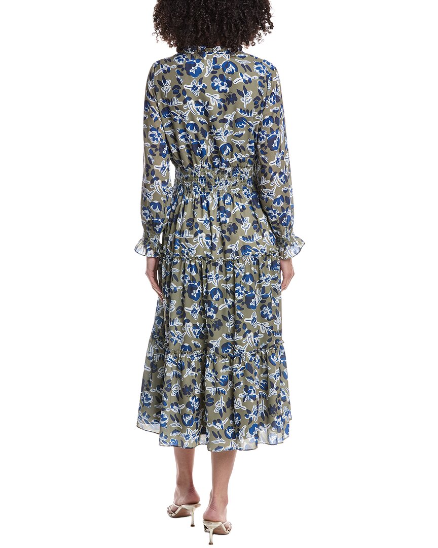 Sail to Sable Sail To Sable Smocked Waist Midi Dress