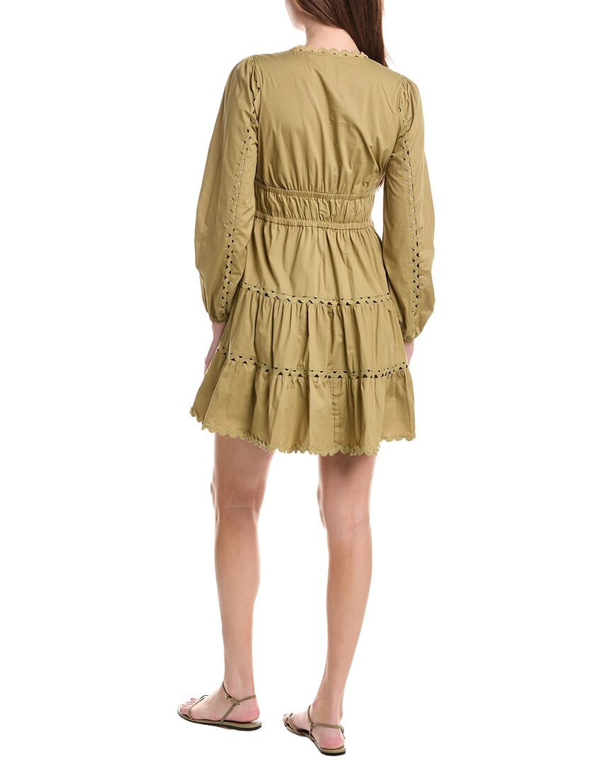 Sail to Sable Sail To Sable V-Neck Cinched Waist Mini Dress