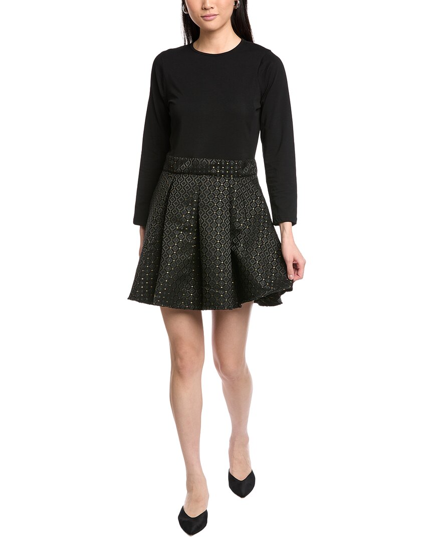 Sail to Sable Sail To Sable Pleated Mini Dress
