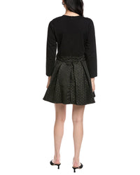 Sail to Sable Sail To Sable Pleated Mini Dress