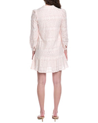 Sail To Sable Ruffle Hem Shift Dress
