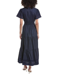 Sail To Sable Cinched Waist Maxi Dress