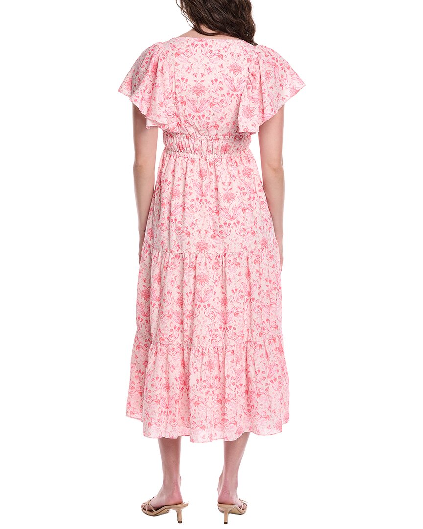 Sail To Sable V-Neck Cinched Waist Maxi Dress