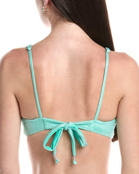 Becca By Rebecca Virtue Origami Knot Bralette Top
