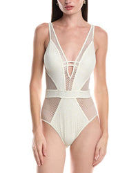Becca By Rebecca Virtue Network Plunge One-Piece
