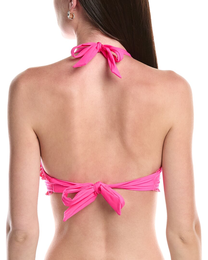 Becca By Rebecca Virtue Frills Halter Top