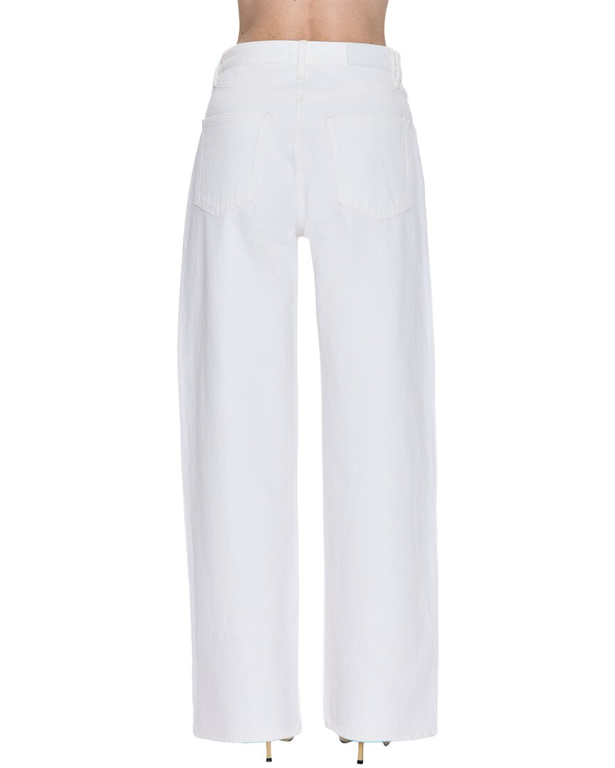 Pistola Tate Paper White Wide Leg Jean
