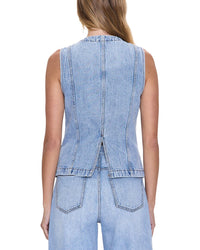 Pistola Gia Fitted Collarless Vest