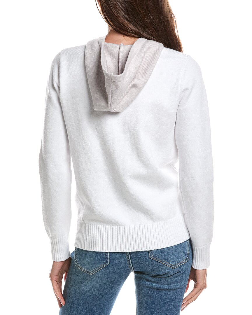 Theo and Spence Theo And Spence Two-Tone Sweater Hoodie