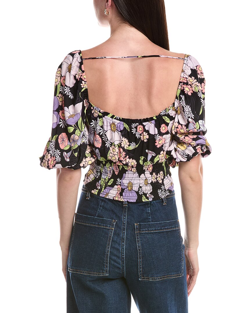 Afrm Waverly Puff Sleeve Top