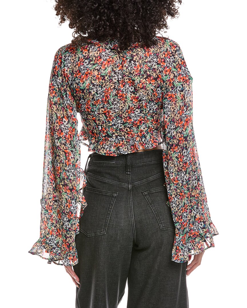 Afrm Clinton Wide Sleeve Top