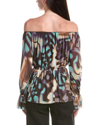 Afrm Gordon Off-The-Shoulder Tunic Top