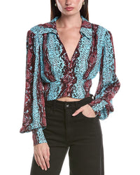 Afrm Lauretta Woven Top