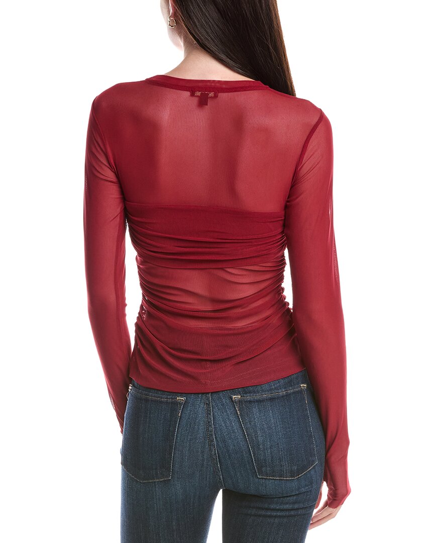 Afrm Sandrine Illusion Bust Top