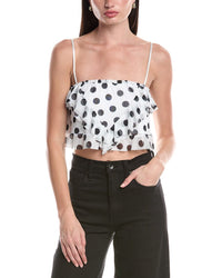 Afrm Koin Ruffle Top