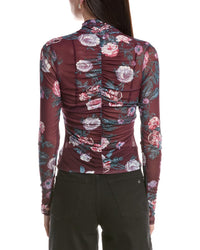 Afrm Rubi Mesh Top With Bralette