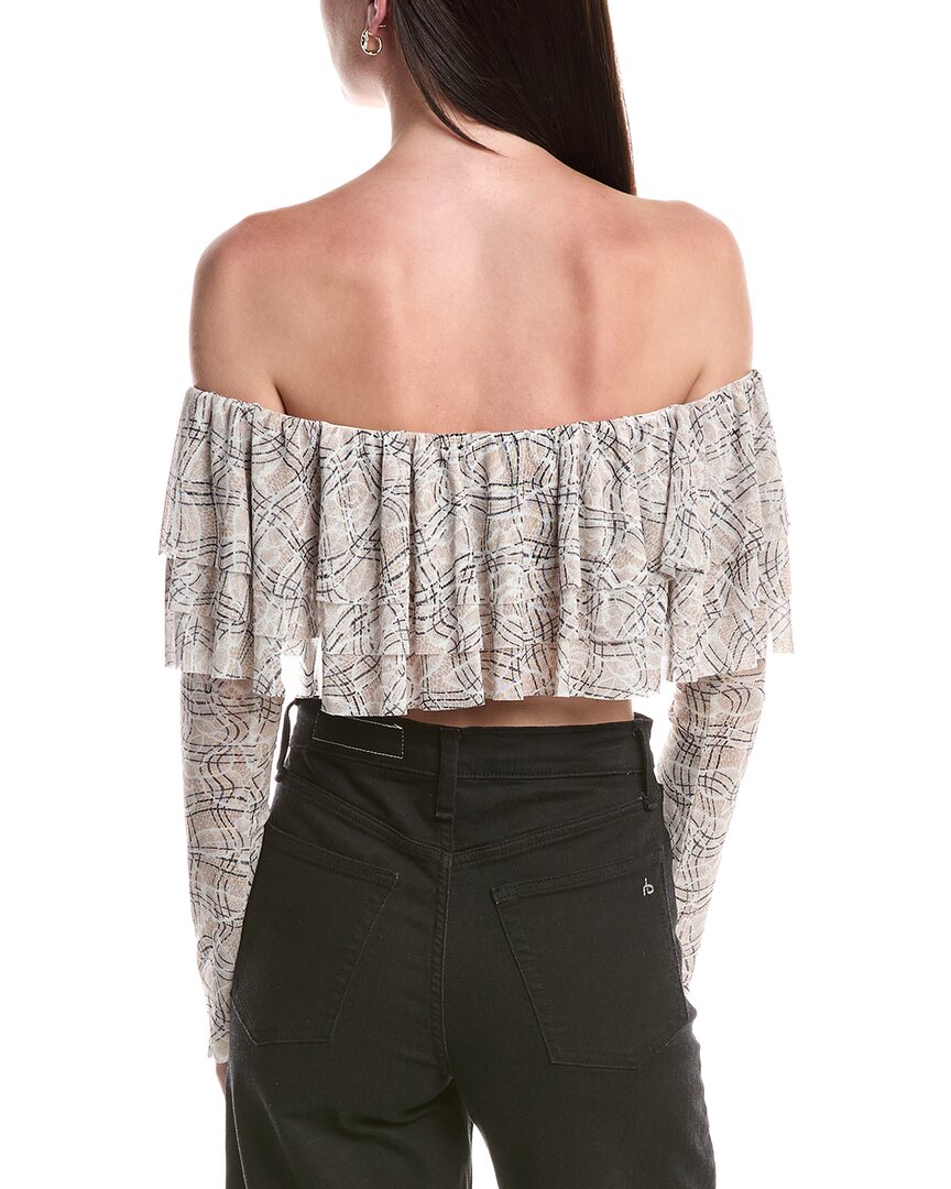 Afrm Alma Ruffle Top