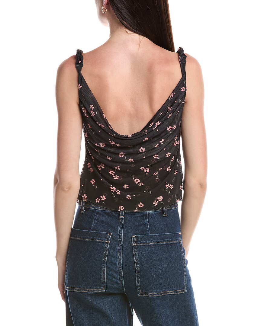 Afrm Asher Mesh Cowl Top