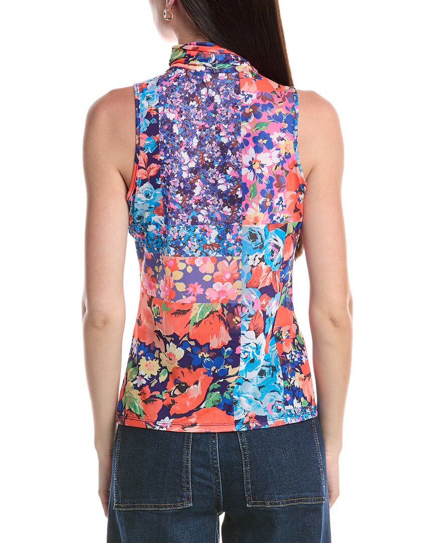 Afrm Sleeveless Mock Neck Top