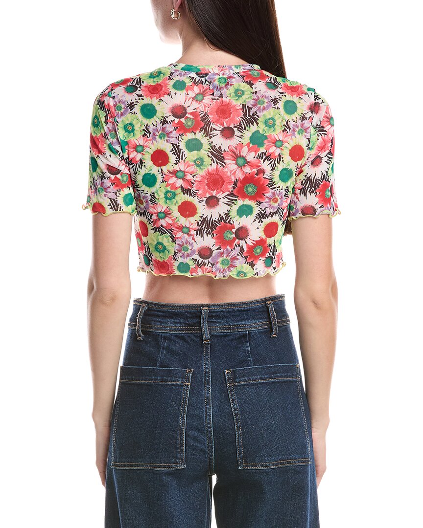 Afrm Isla Crop Mesh T-Shirt
