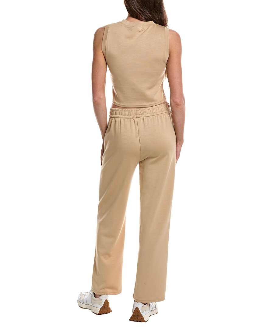 Marion 29In 2Pc Crop Tank & Wide Leg Pant Lounge Set
