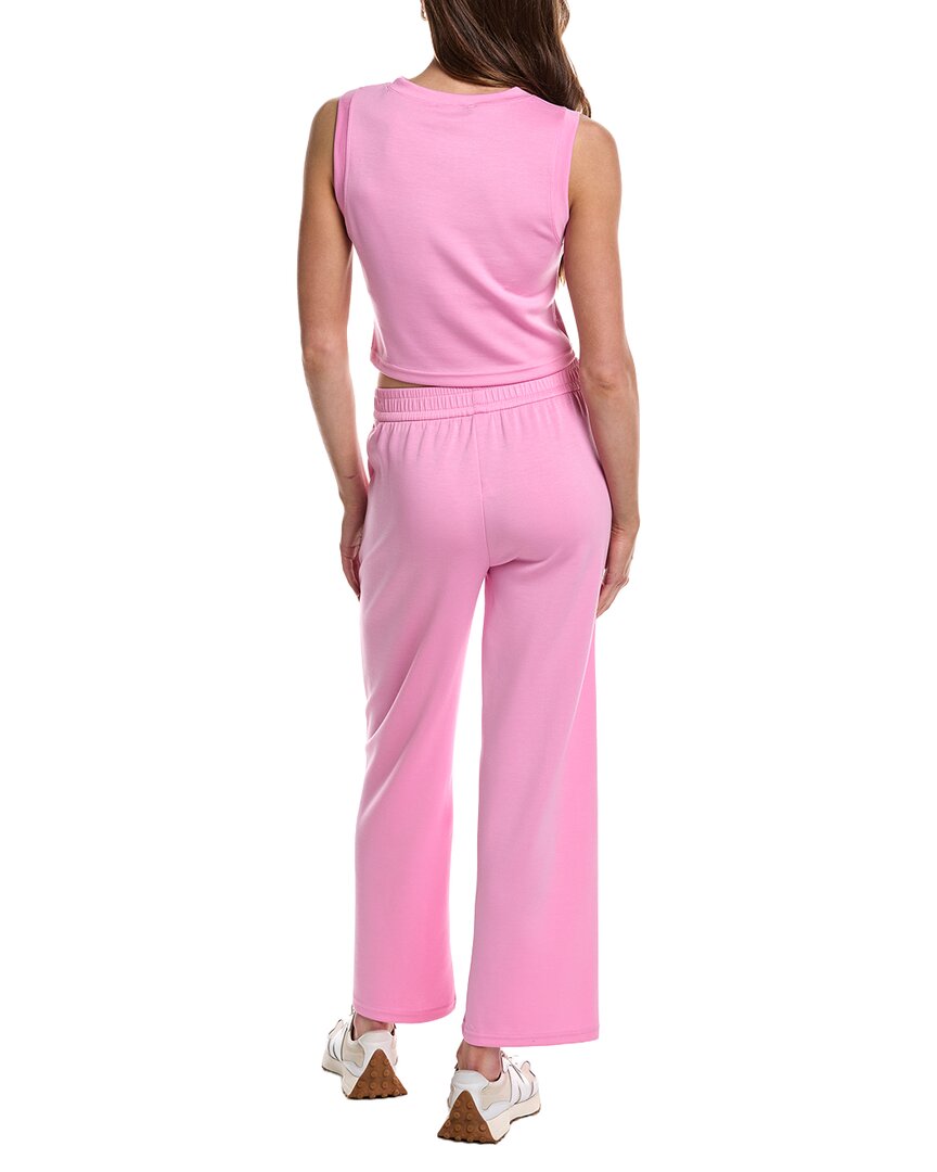 Marion 29In 2Pc Crop Tank & Wide Leg Pant Lounge Set