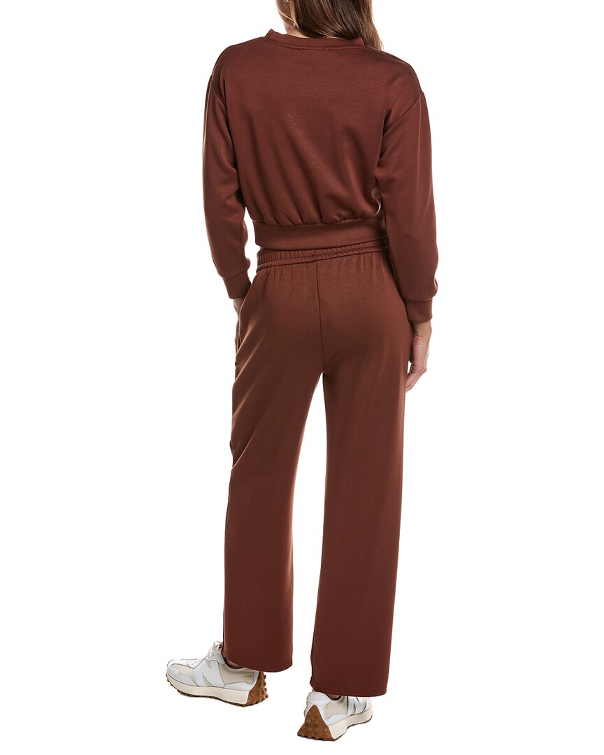 Marion 28In 2Pc Straight Pant & Sweatshirt Set