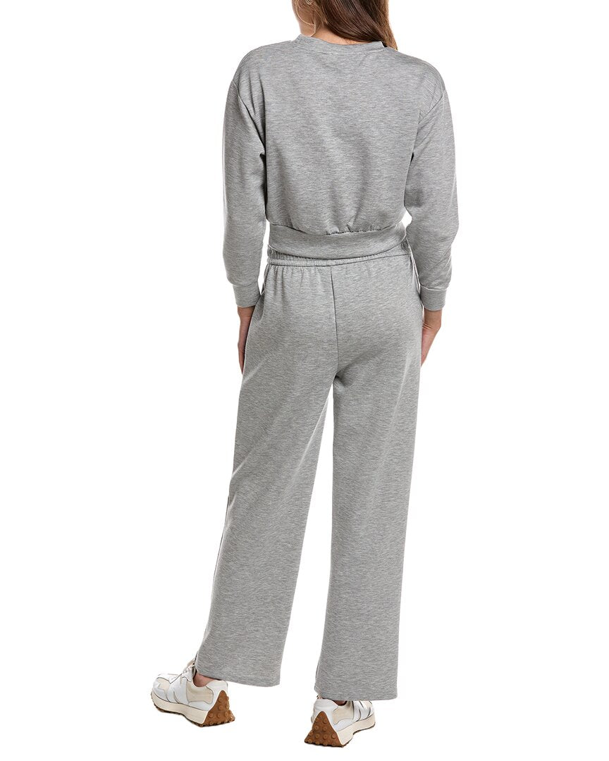 Marion 28In 2Pc Straight Pant & Sweatshirt Set