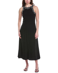 Rebecca Taylor Mia Crepe Maxi Dress