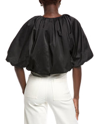 Rebecca Taylor Techy Sateen Bubble Top