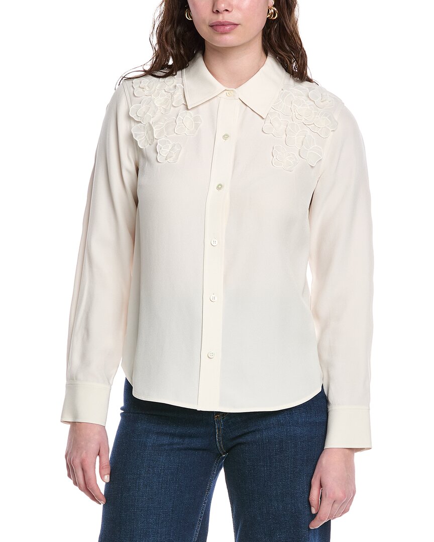 Rebecca Taylor Mia Crepe Blouse