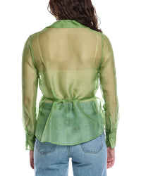 Rebecca Taylor Silk Organza Blouse