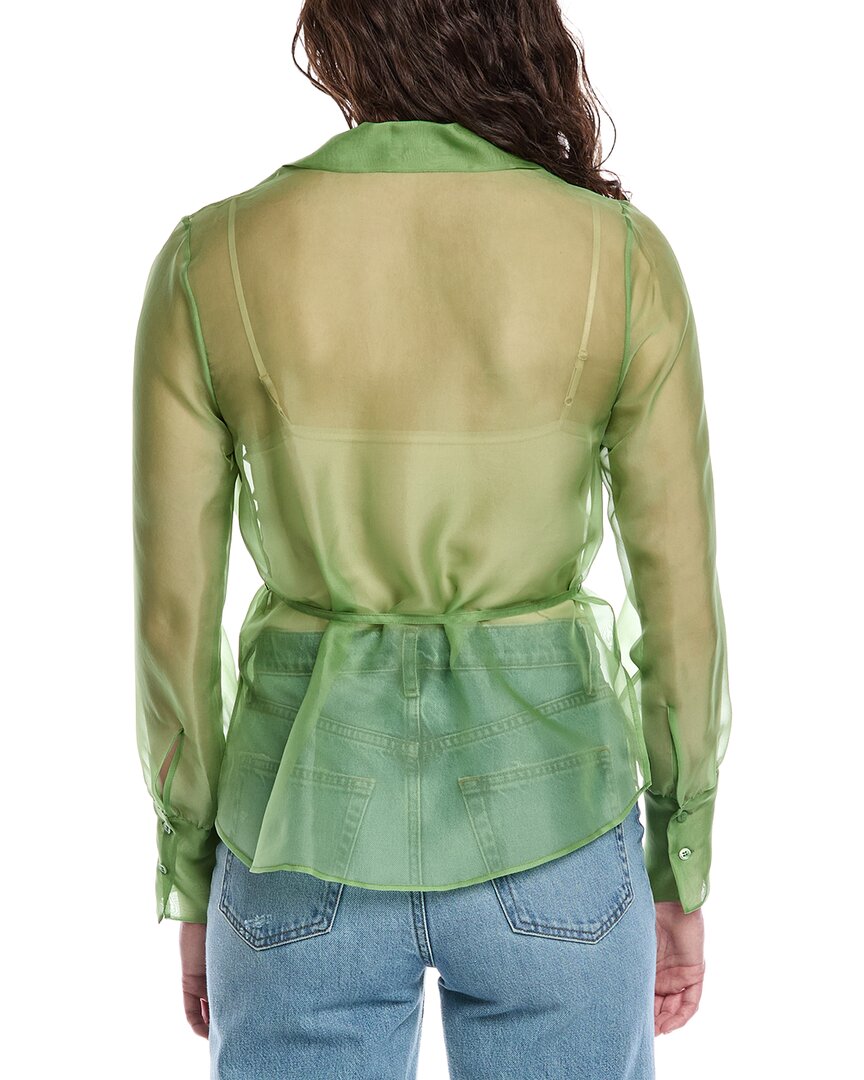 Rebecca Taylor Silk Organza Blouse
