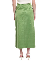 Rebecca Taylor Slub Sateen Pencil Skirt