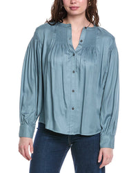 Rebecca Taylor Twill Blouse