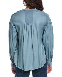 Rebecca Taylor Twill Blouse