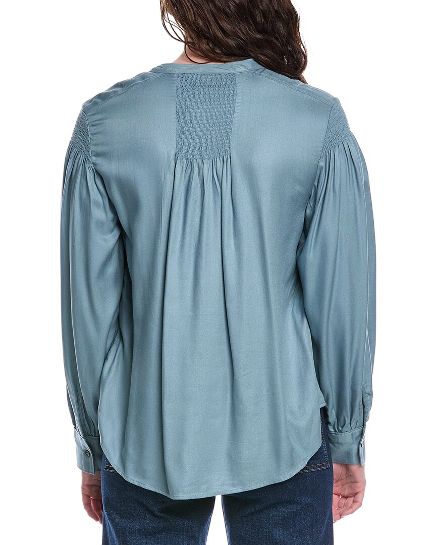 Rebecca Taylor Twill Blouse