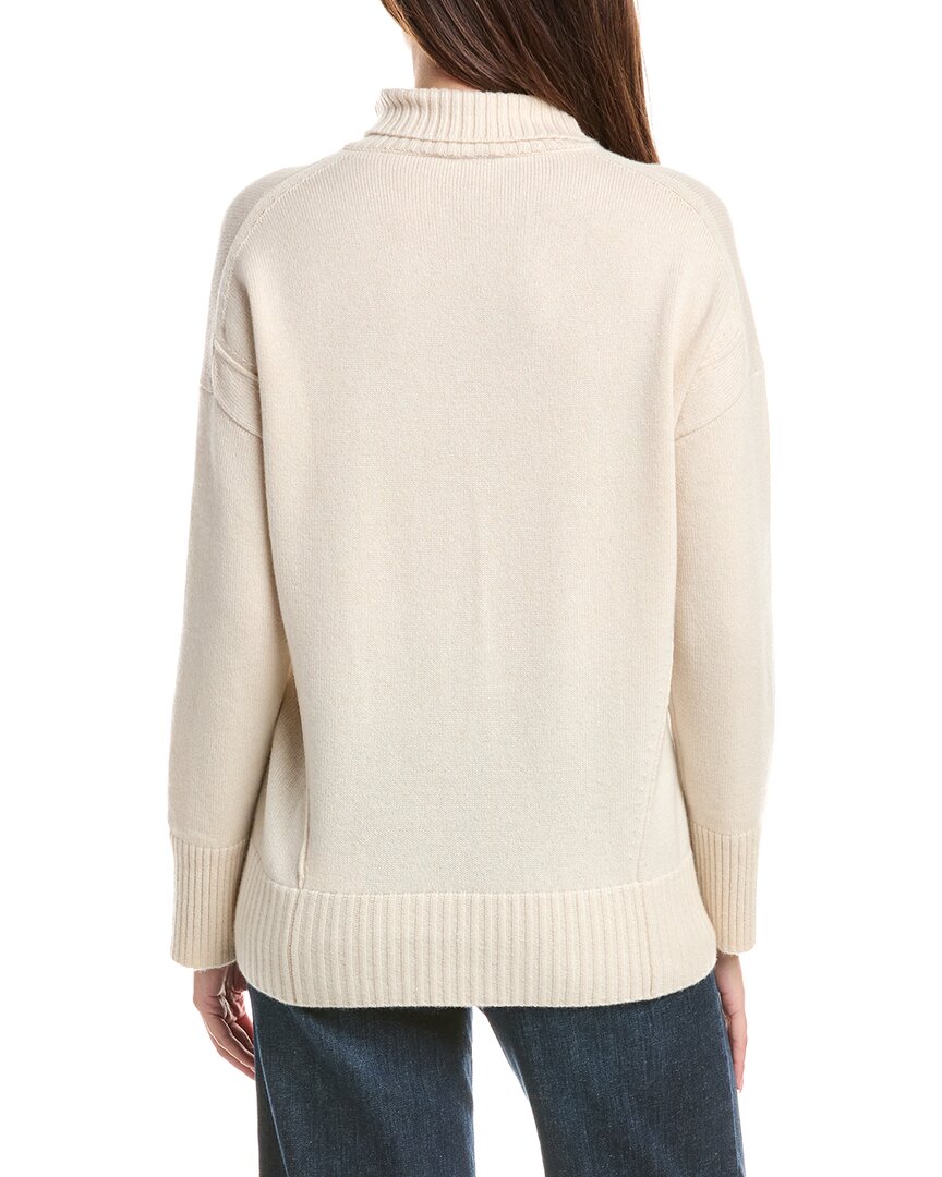 Lafayette 148 New York Lafayette 148 New York Stand-Collar Cashmere Sweater