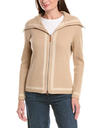 Lafayette 148 New York Lafayette 148 New York Knit Zip Sweater