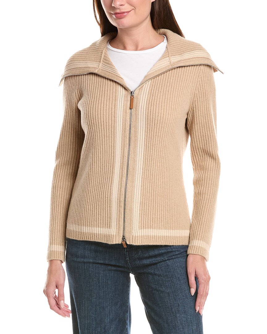 Lafayette 148 New York Lafayette 148 New York Knit Zip Sweater